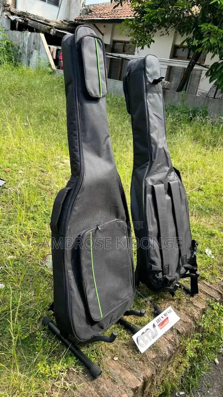 Strong Quality Electric Solo Guitar Bag Double Padded Sponge