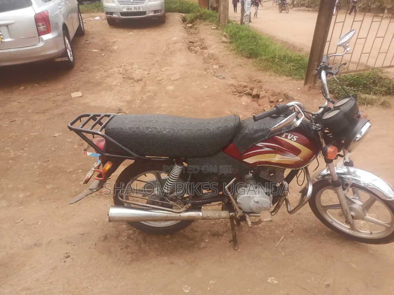 TVS XL 100 2016 Red
