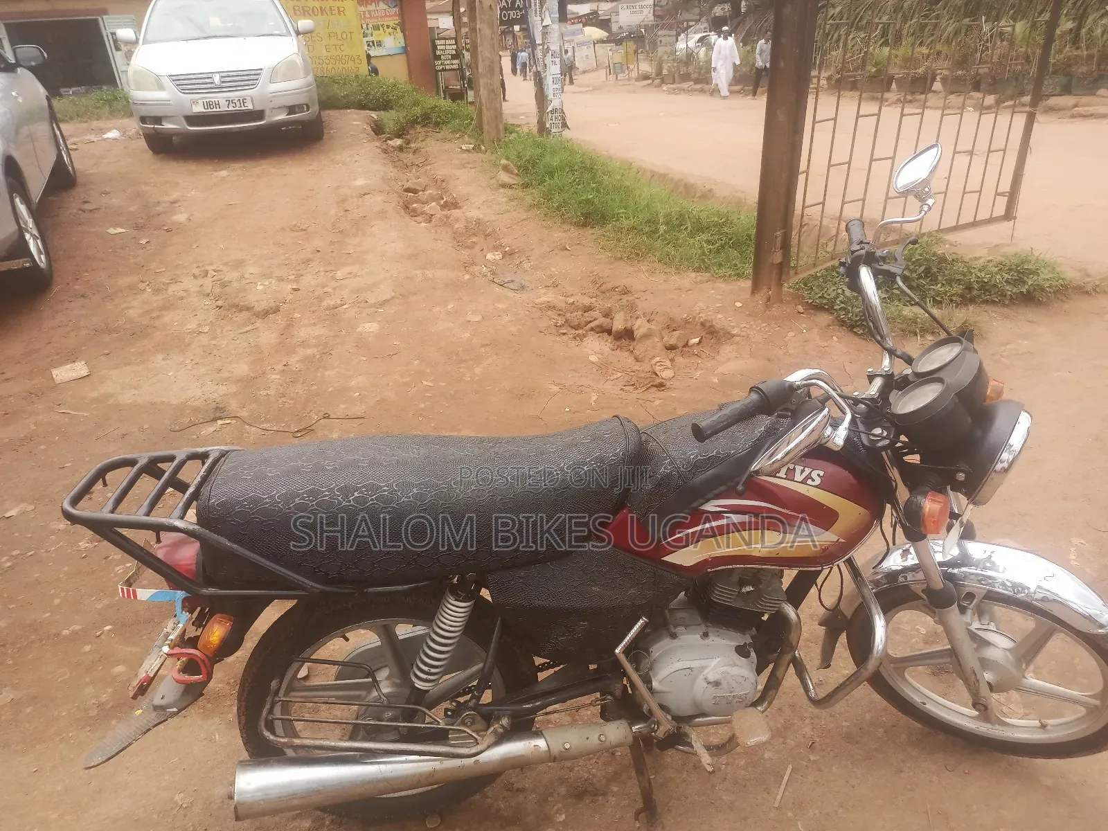 TVS XL 100 2016 Red
