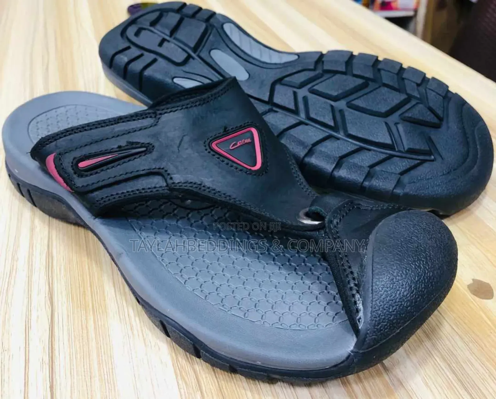 Mens Walking Quality Open Shoes Sandals Brown