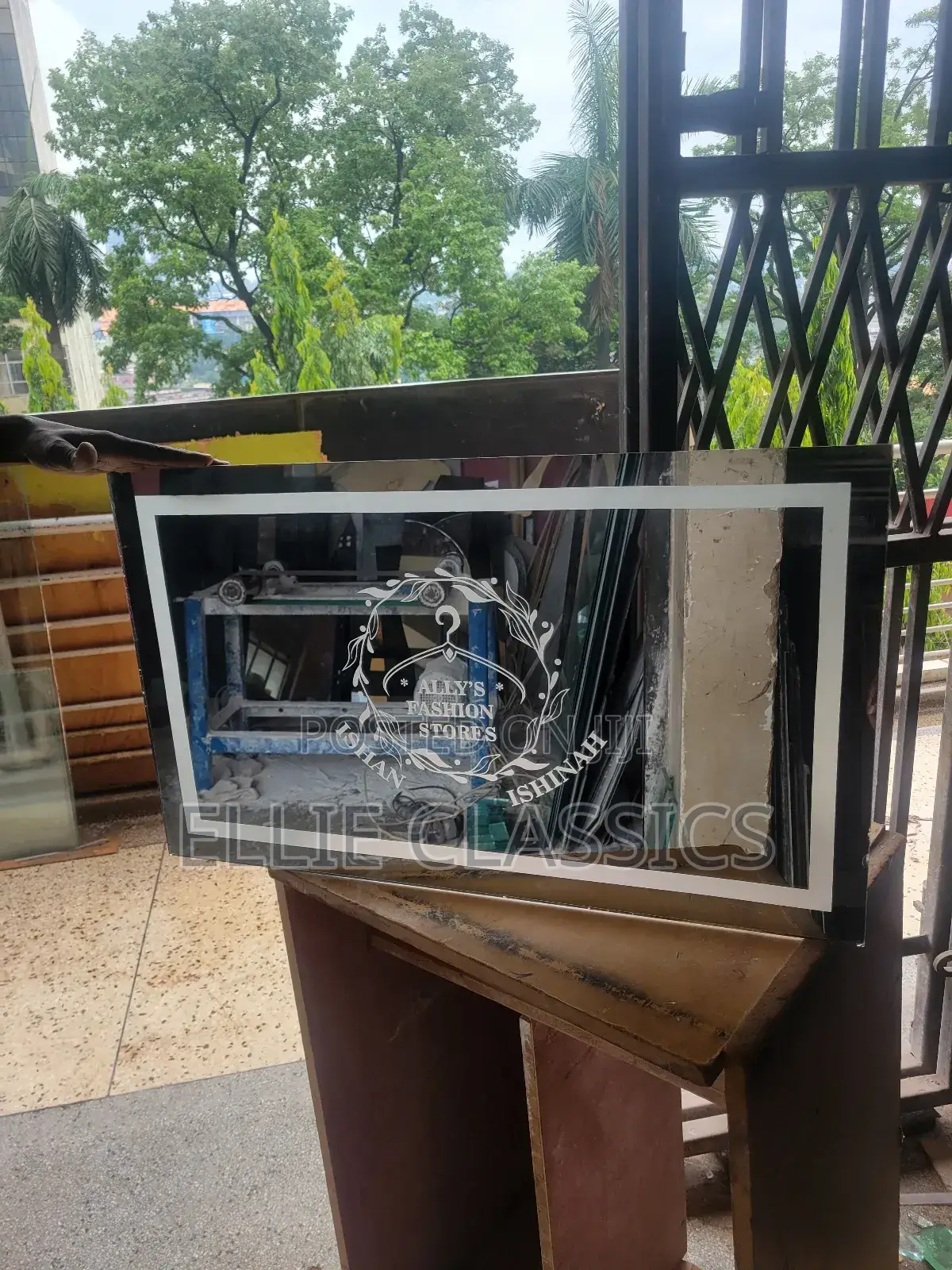 Branded Mirror