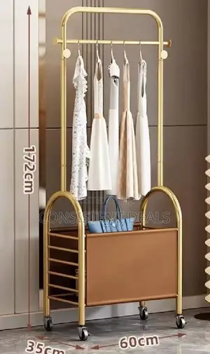 Portable Space Saver Clothes Rack