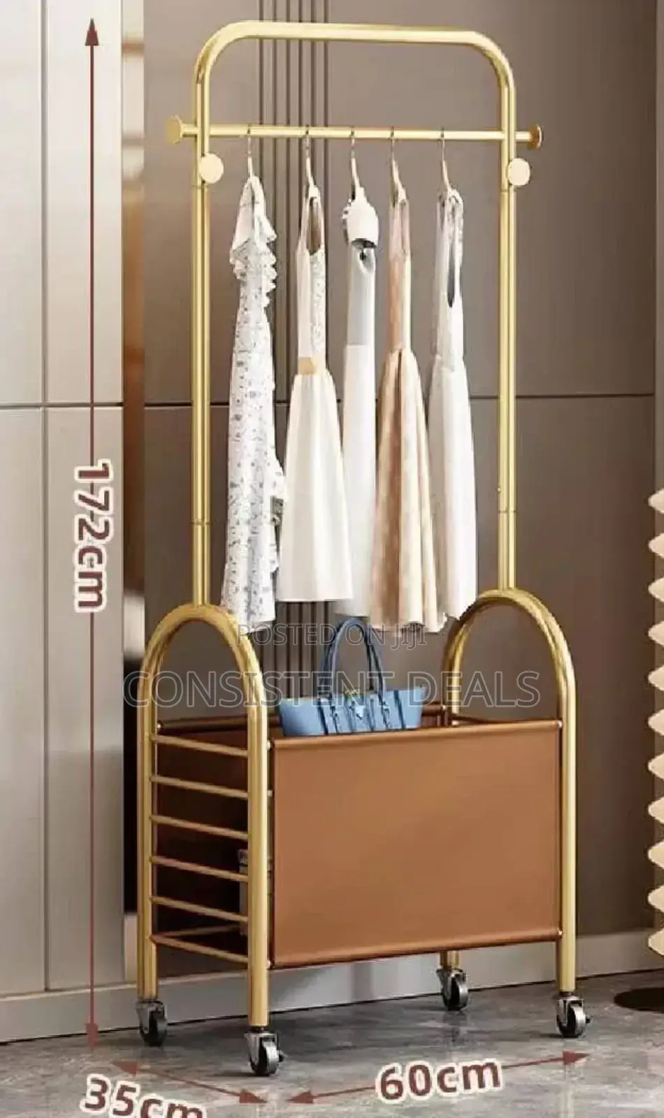 Portable Space Saver Clothes Rack