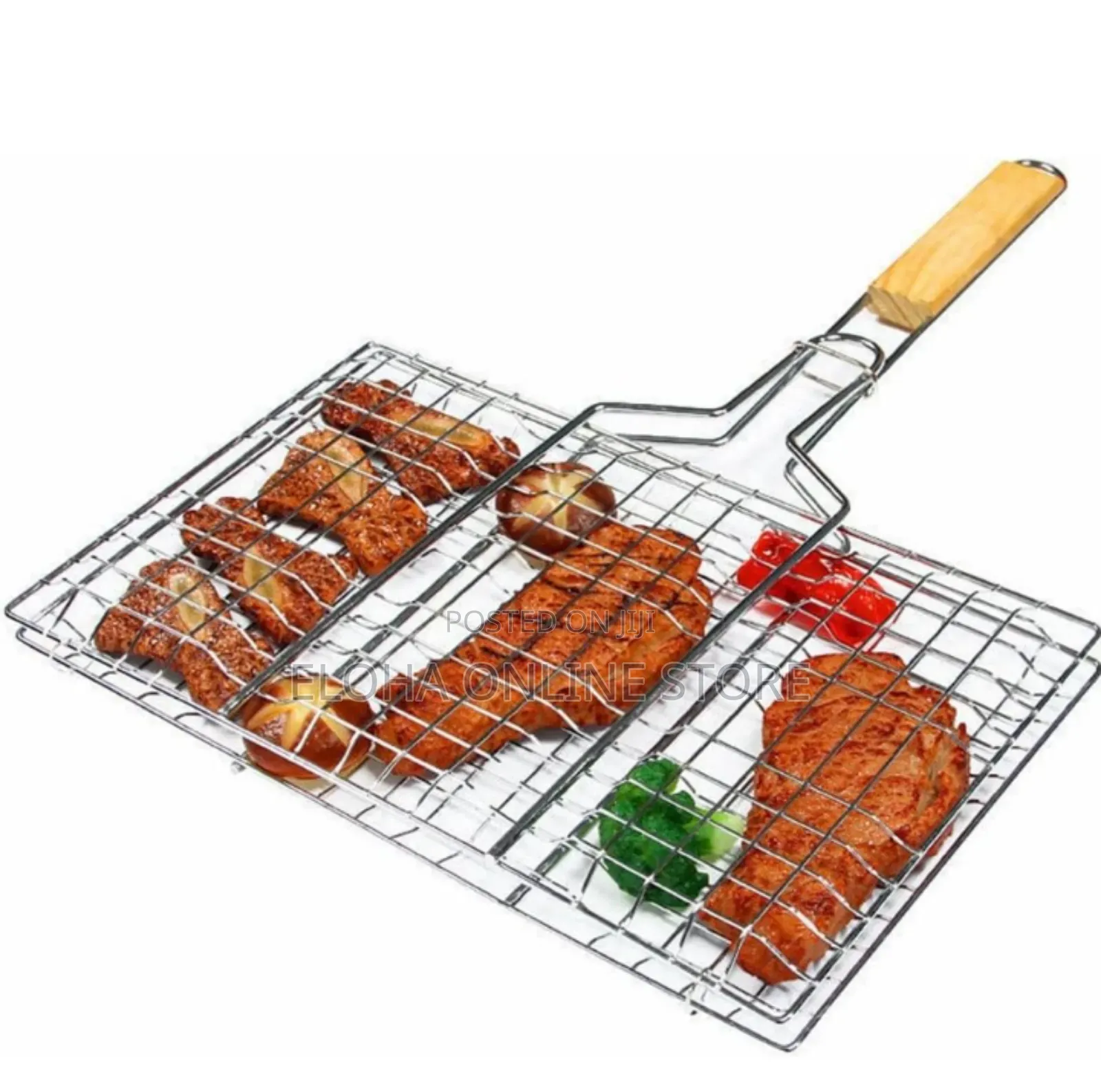 Stainless Steel Nonstick Barbecue Grill Basket