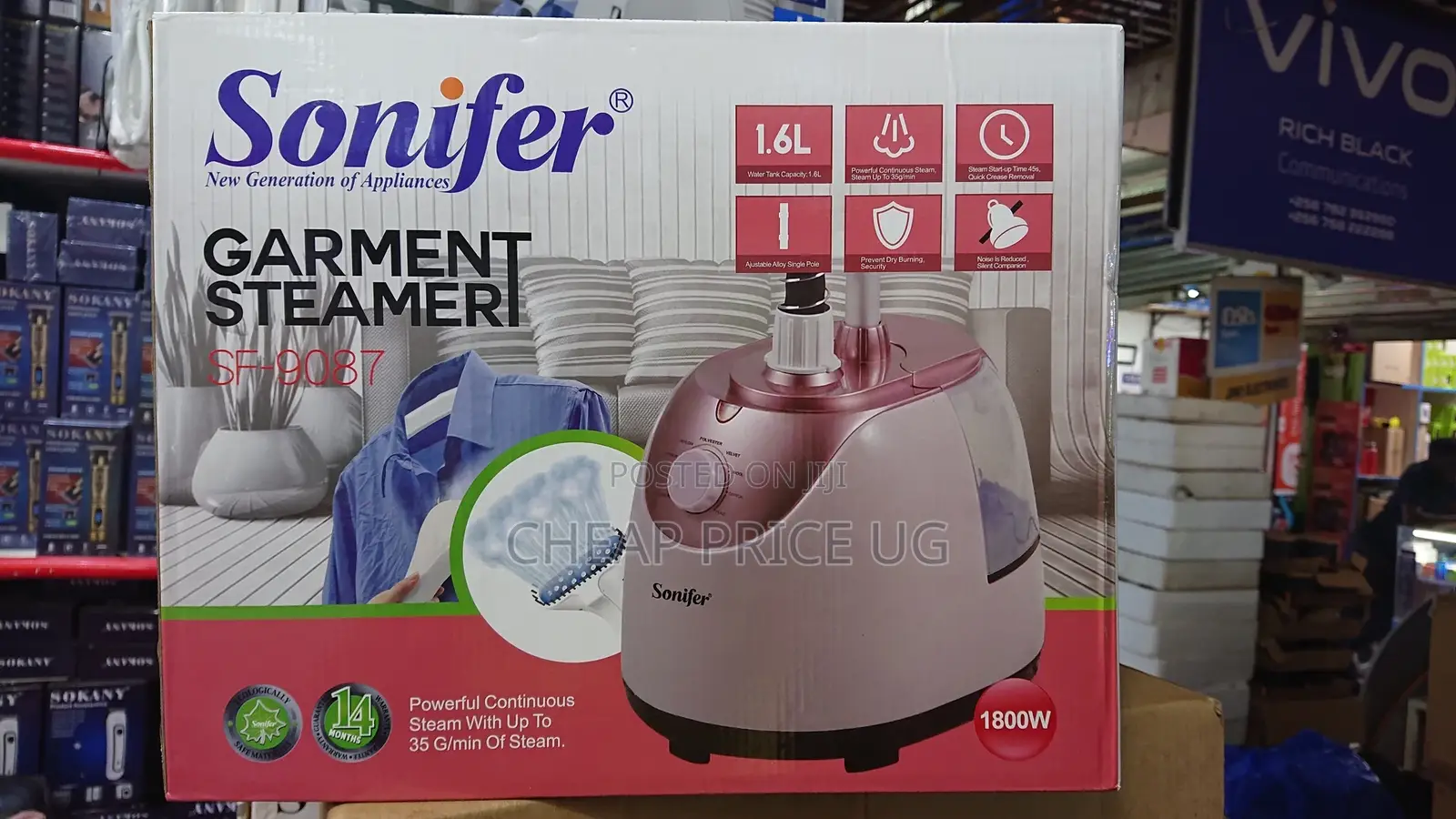 Sonifer Garment Steamer Sf-9087