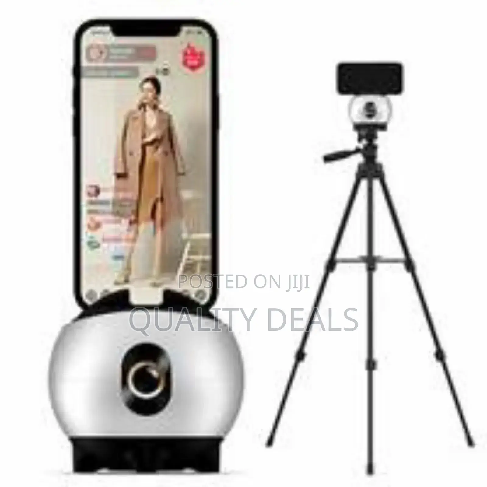 360 Degree Ball Head Smart Camera Selfie Robot