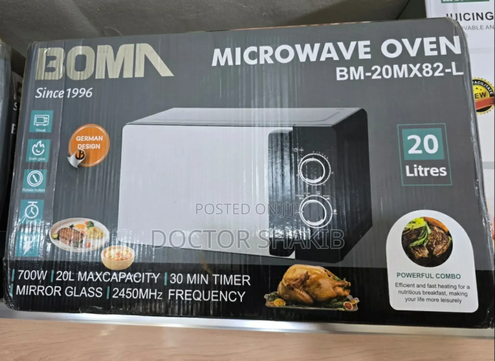 Brand New 20 LTRS Mirror Microwave