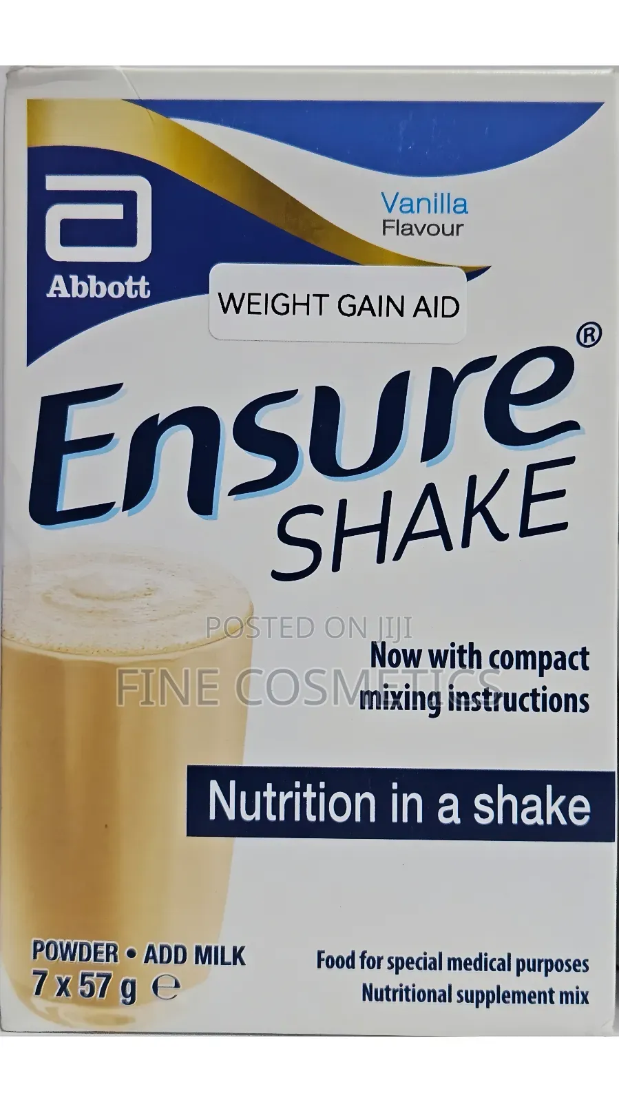 ENSURE | Unisex Weight Gain Nutrition Body Building Powder.