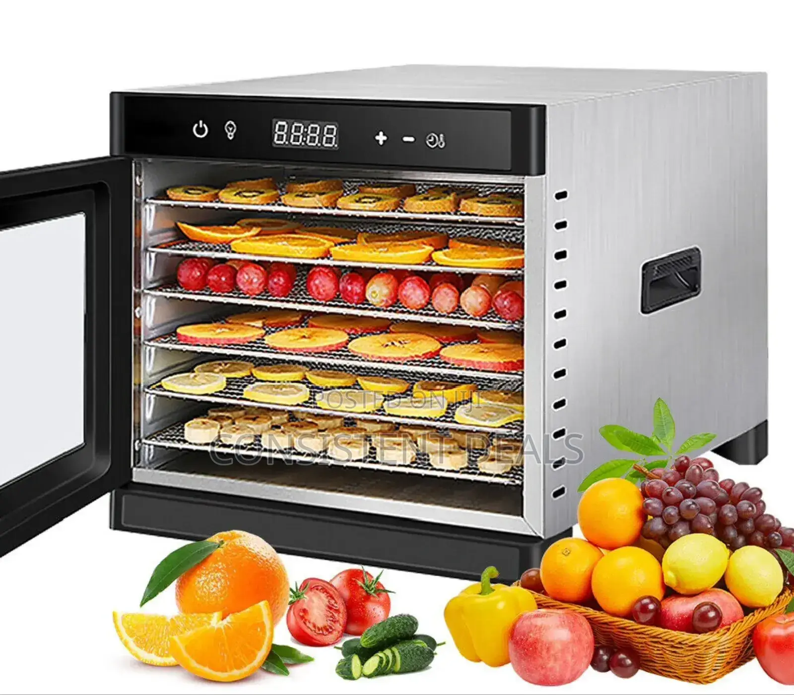 Commercial Stainless Steel Food Dehydrator