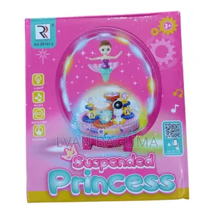 Suspended Princess Toy for Kids - Music, Lights
