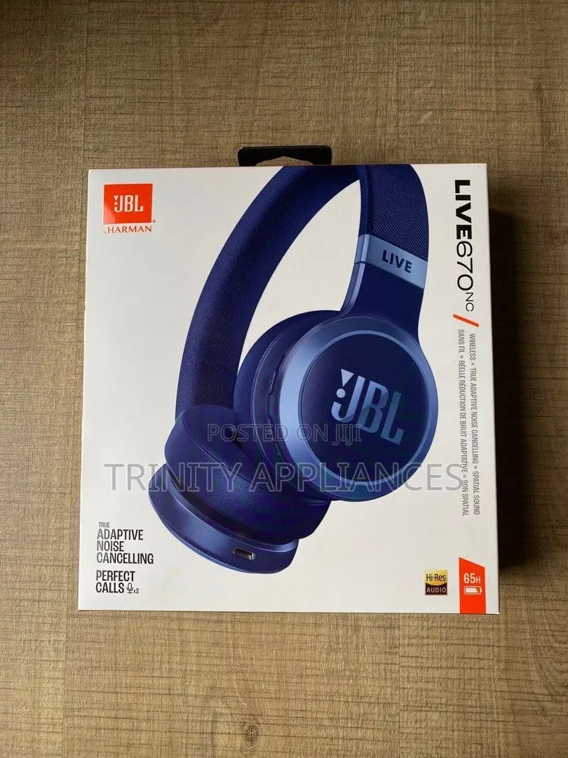 JBL LIVE 670NC Wireless On Ear Headphones With ANC