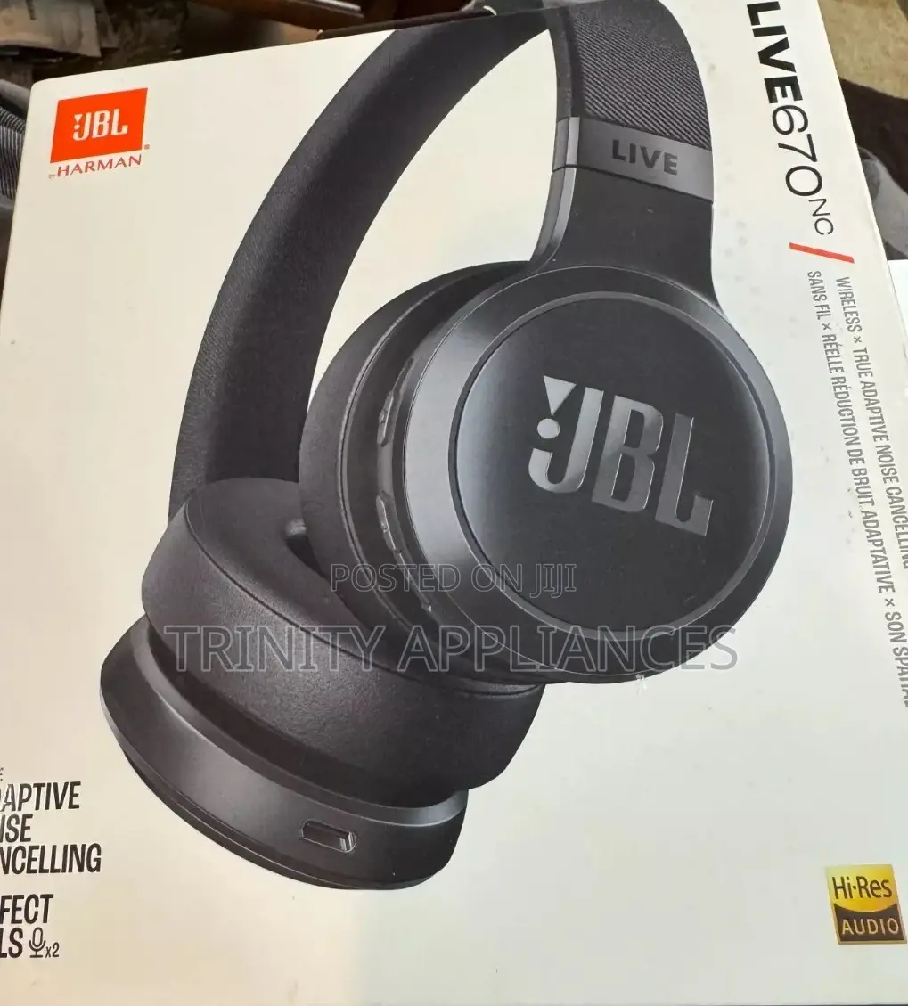 JBL LIVE 670NC Wireless On Ear Headphones With ANC