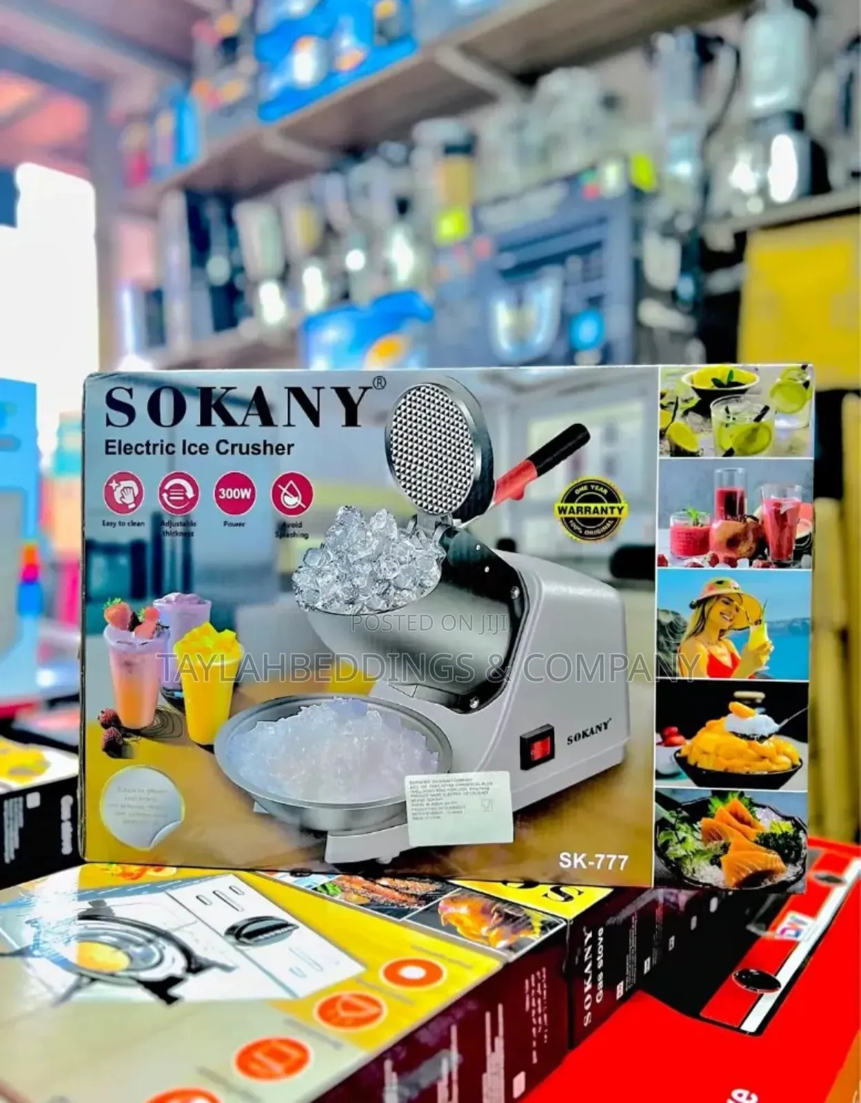 Sokany SK-777 Grill Maker Crushing Ice Machine