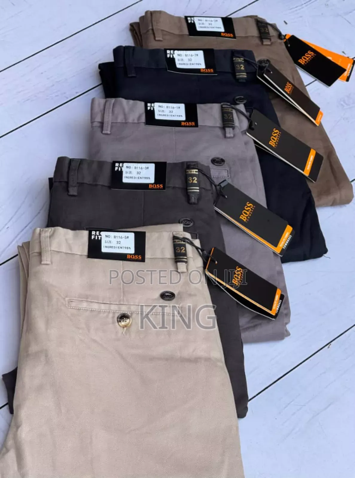 Metro Kaki Trouser. Gentle Pants