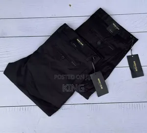 Black Kaki Trouser. Gentle Pants