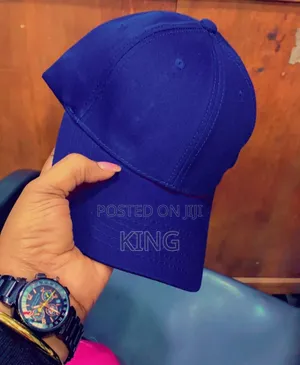 Blue Plain Colour Cap