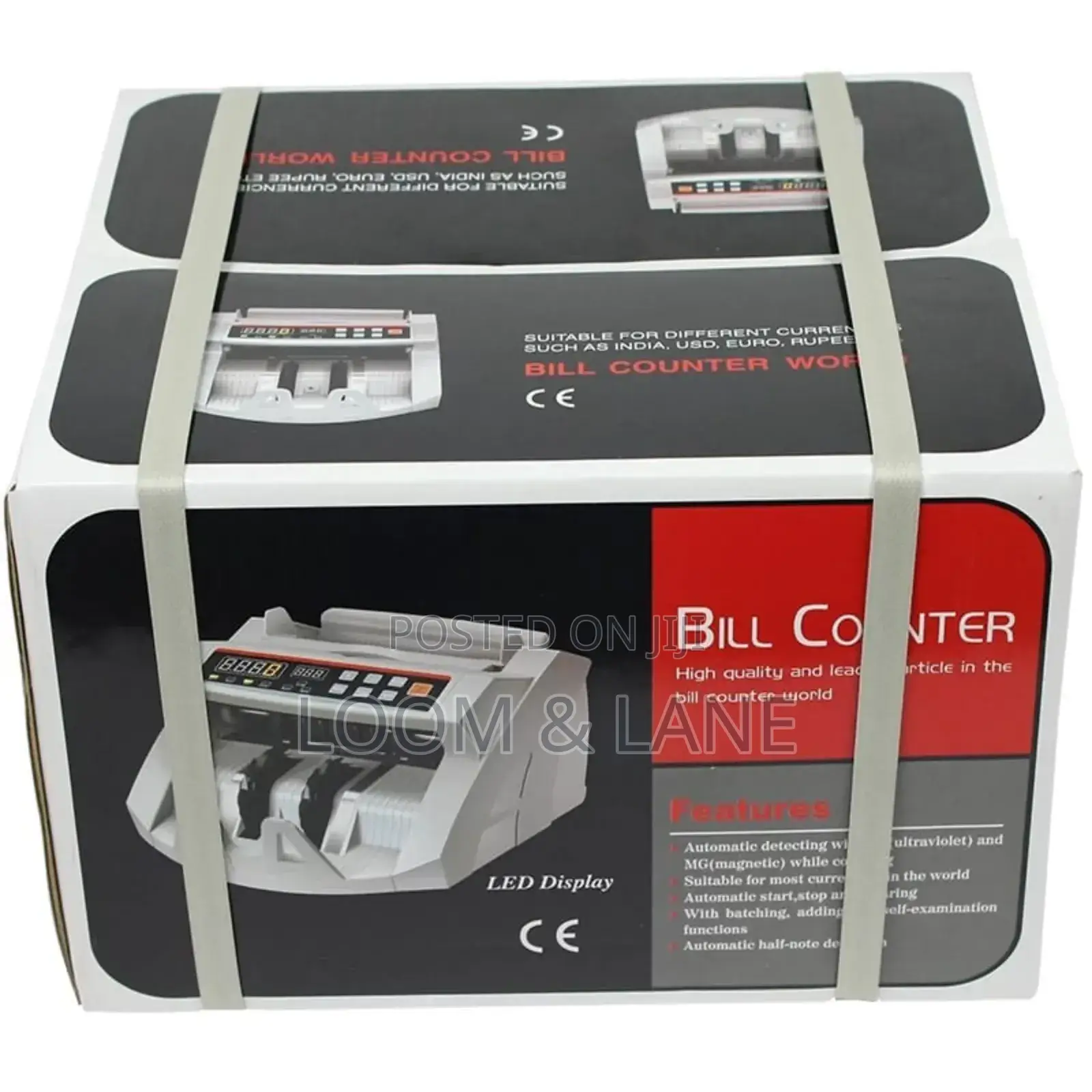 New Money Cash Counting Bill Machine