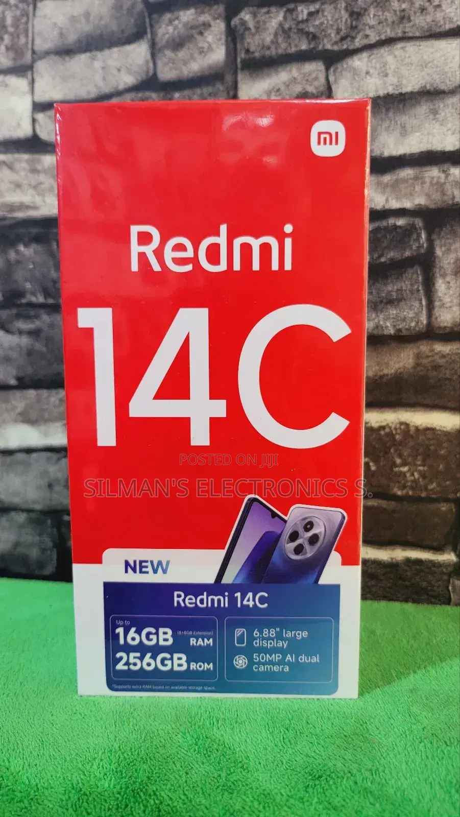 New Xiaomi Redmi 14C 256 GB Black