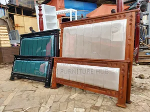 Leather Bed / 4by6 Bed / Home Furniture