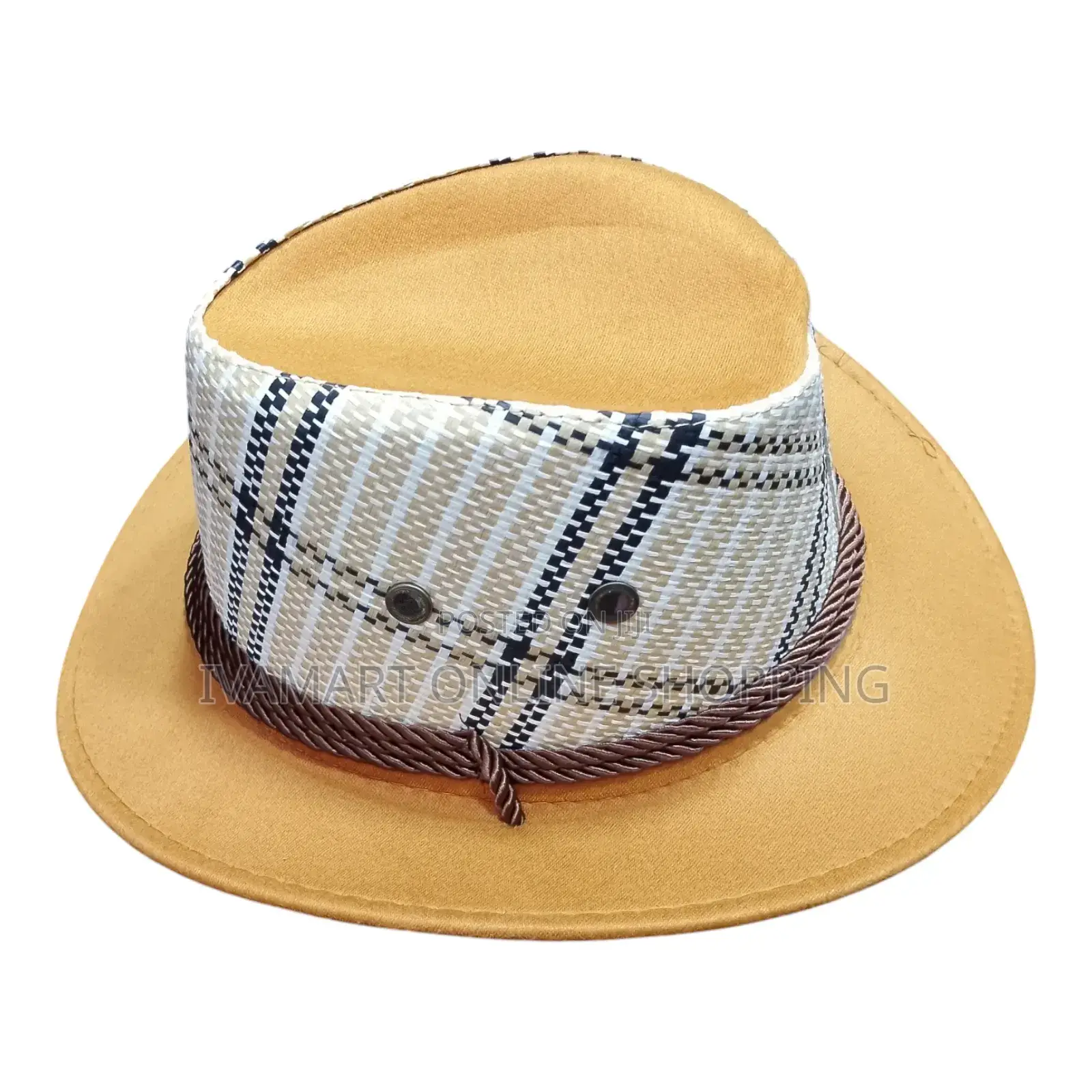 Square Design Fedora Hats