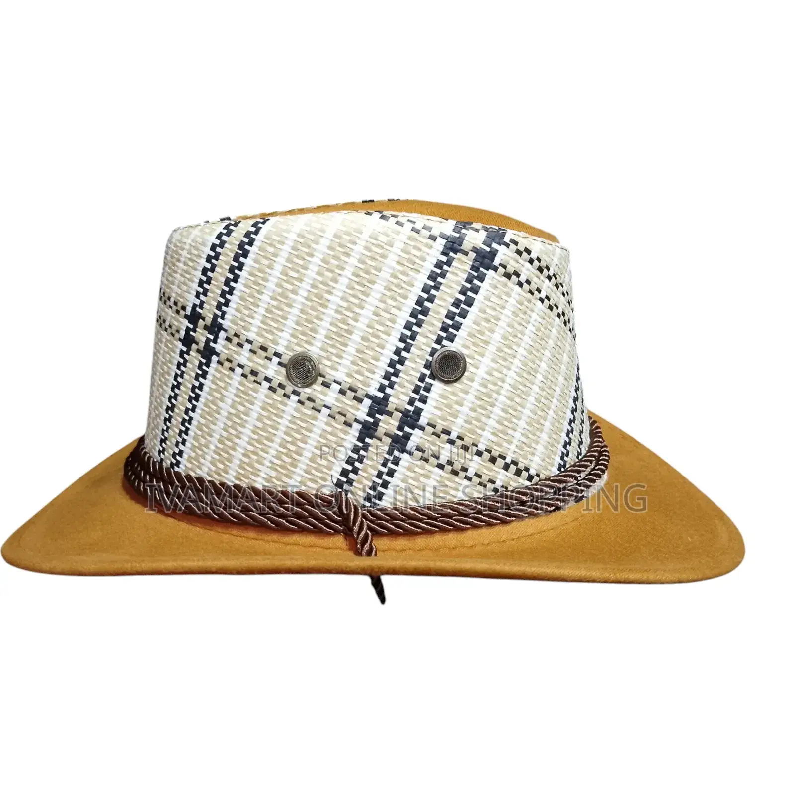Square Design Fedora Hats