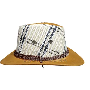 Square Design Fedora Hats