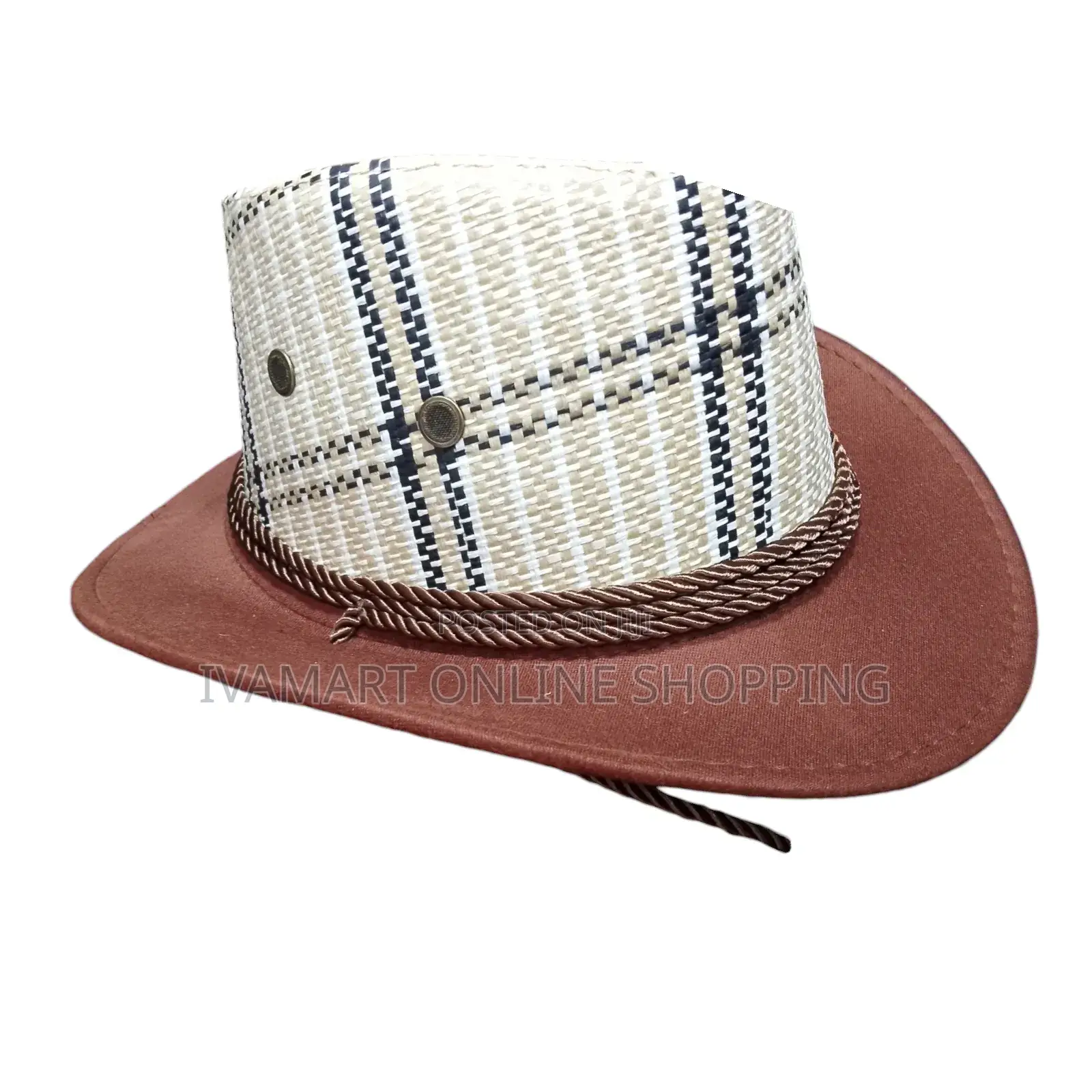 Square Design Fedora Hats