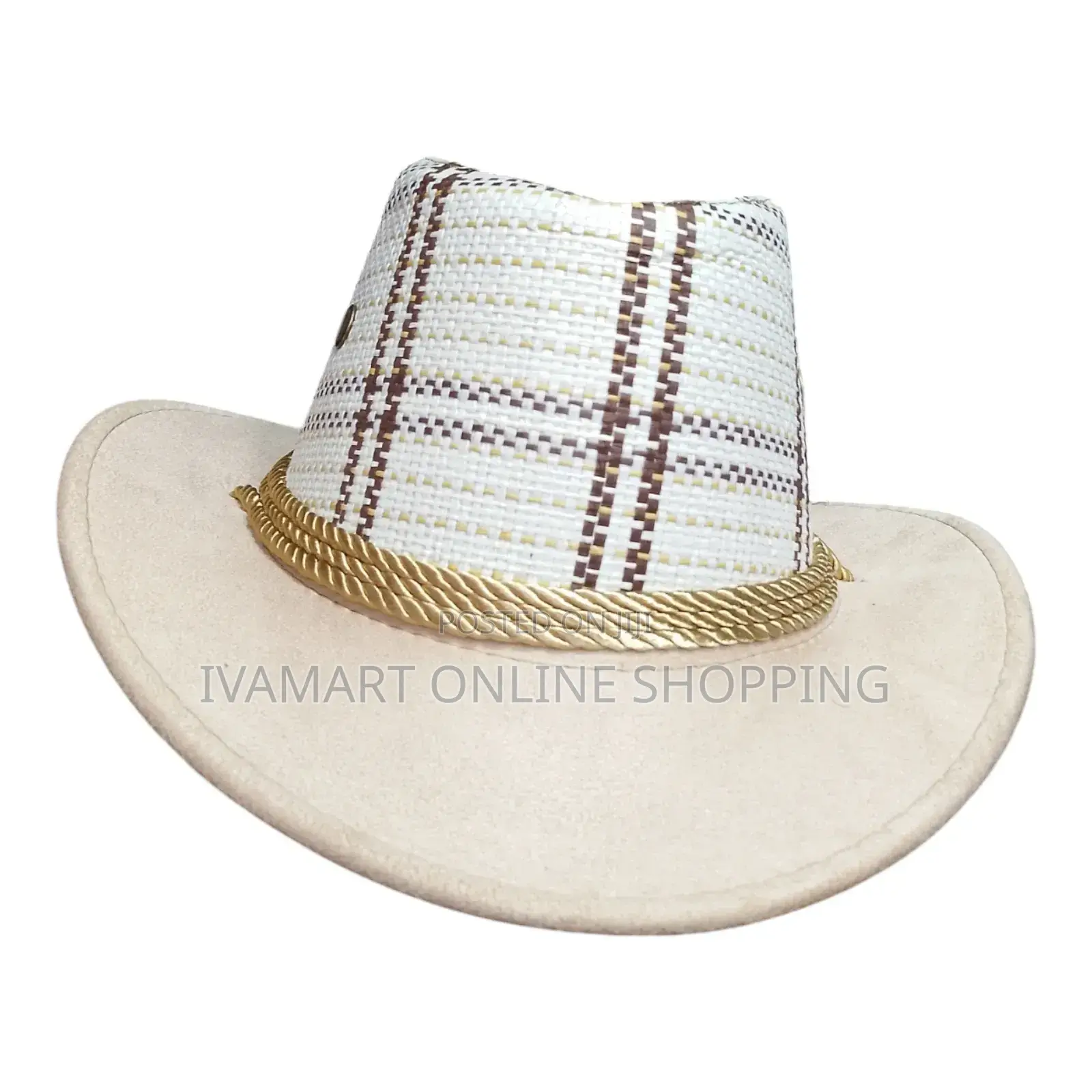 Square Design Fedora Hats
