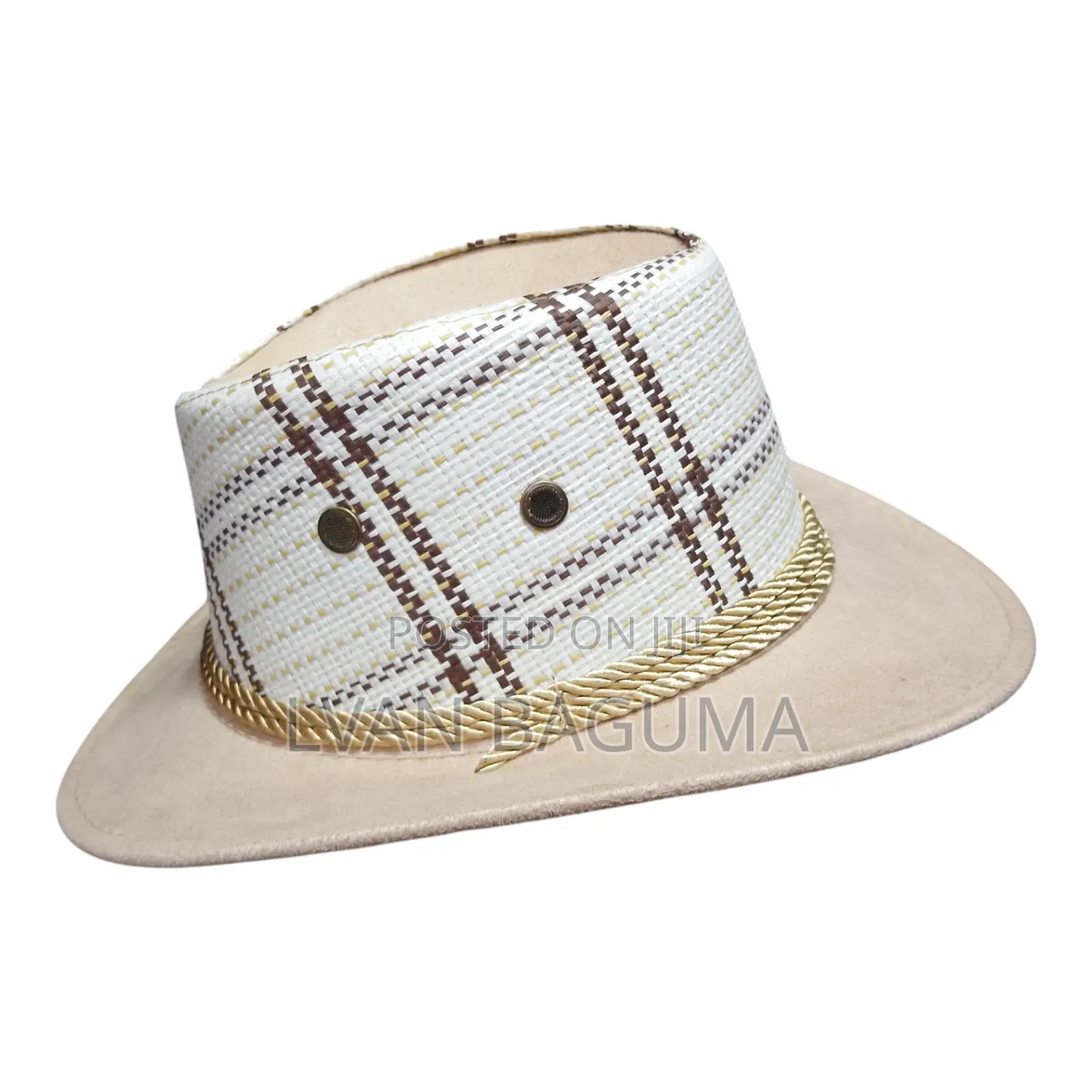 Square Design Fedora Hats