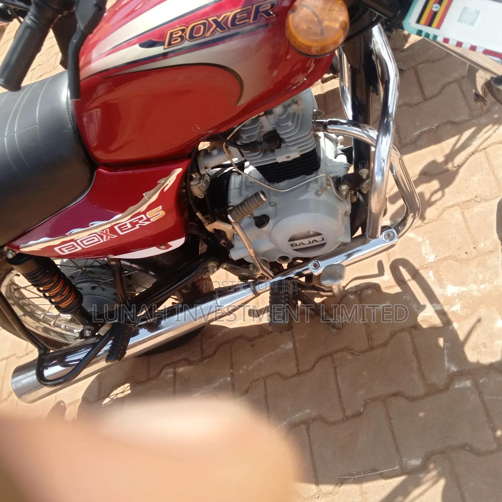 Bajaj Boxer 2024 Red
