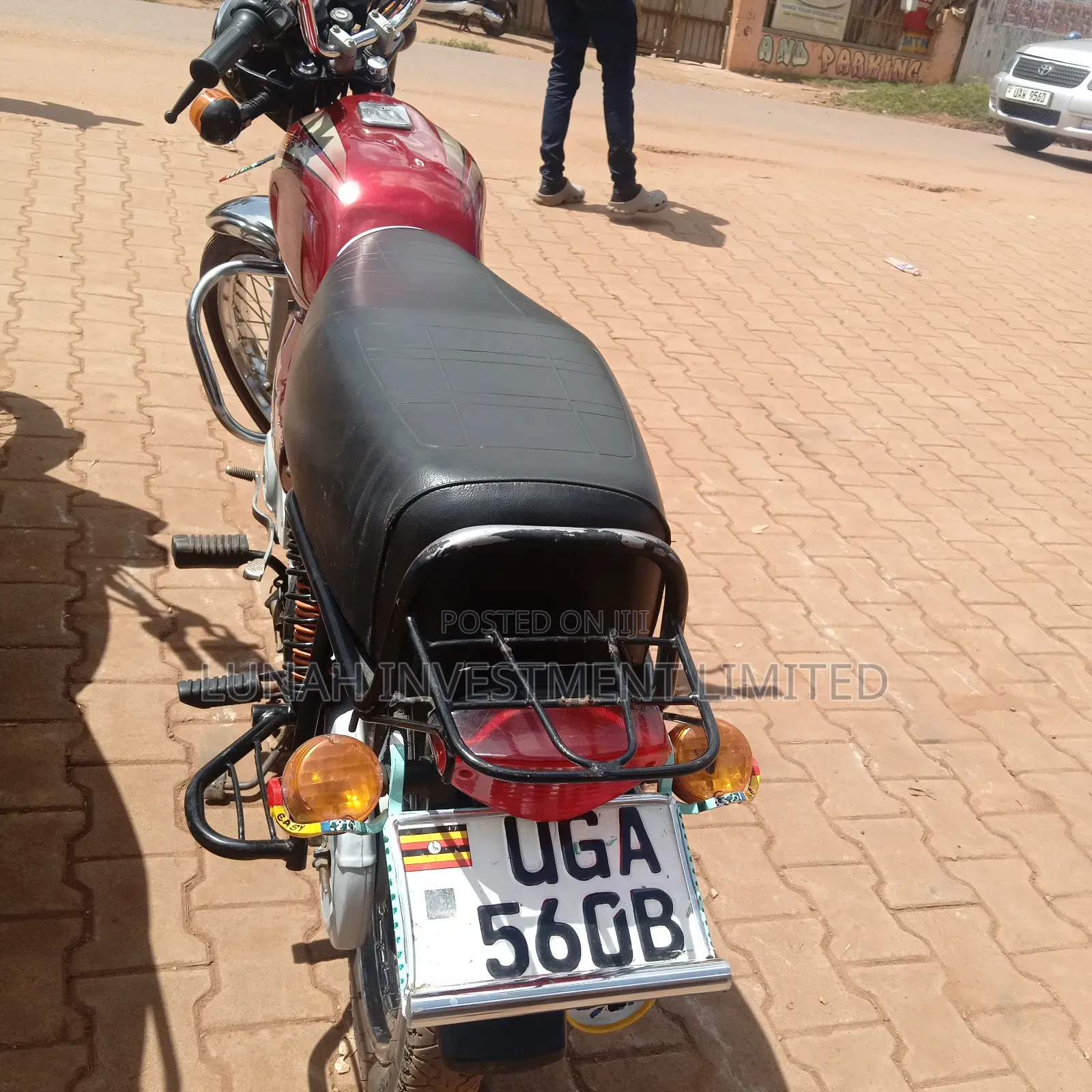 Bajaj Boxer 2024 Red
