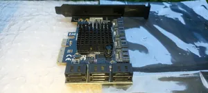 SATA Pcle Expansion Card 10 Ports.
6gbp PCI Express Cables