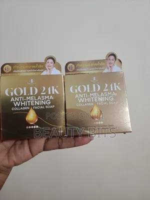 Gold Anti Melasma Whitening Collagen Soap