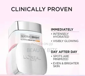 Loreal Glycolic Bright Day or Night Cream