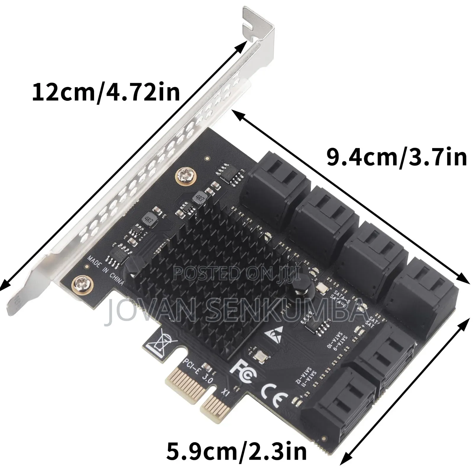 SATA Pcle Expansion Card 10 Ports.
6gbp PCI Express Cables