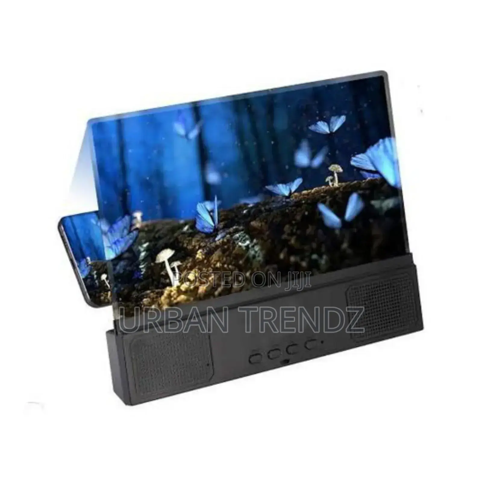 12” Mobile Screen Amplifier With Bluetooth Speaker -