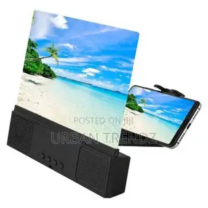 12” Mobile Screen Amplifier With Bluetooth Speaker -