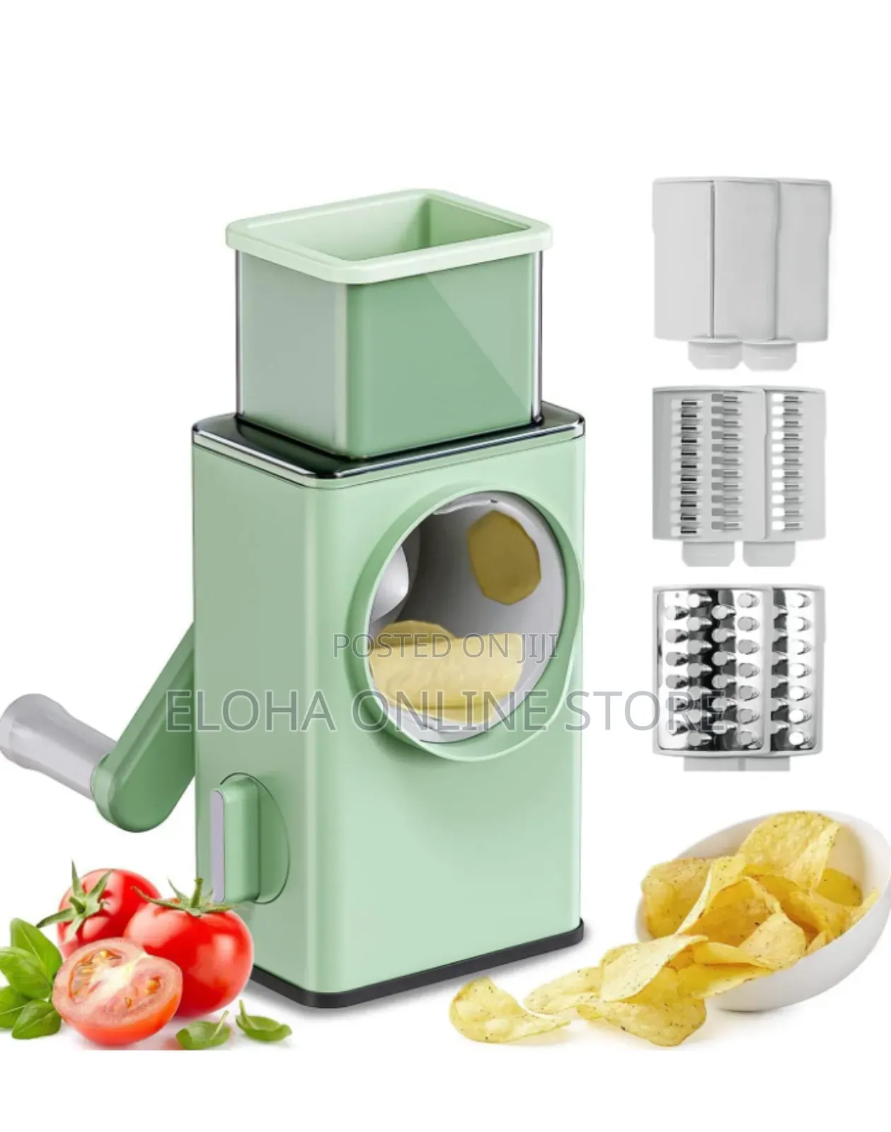 Multi Functional Vegetable Cutter Mandoliner Round Roller