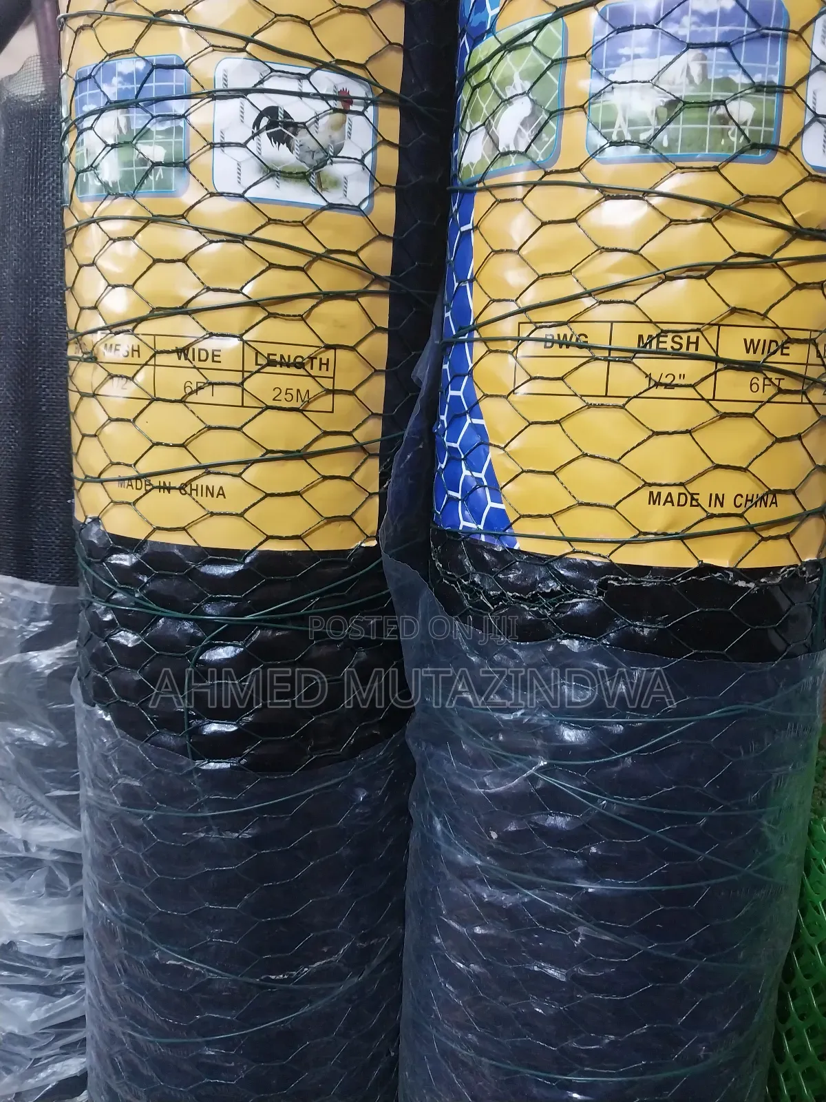 Chicken Mesh Green 6ft Wire Mesh