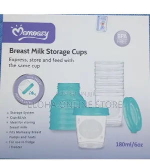 Mom Easy Breast Milk Food Feeding System Storage Cups