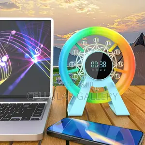 Bluetooth Speaker and Alarm Clock in One L-38a