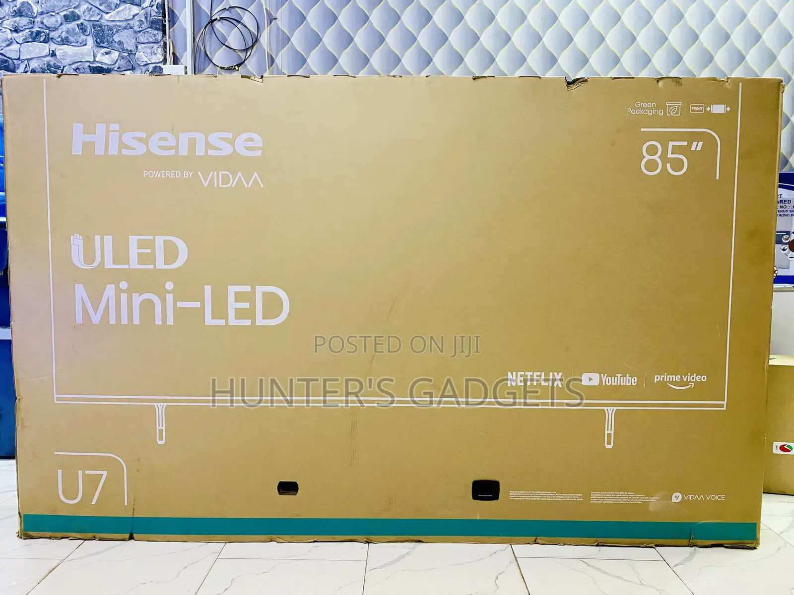85 Inch ULED Mini-Led Hisense Brand New Smart High End Tv
