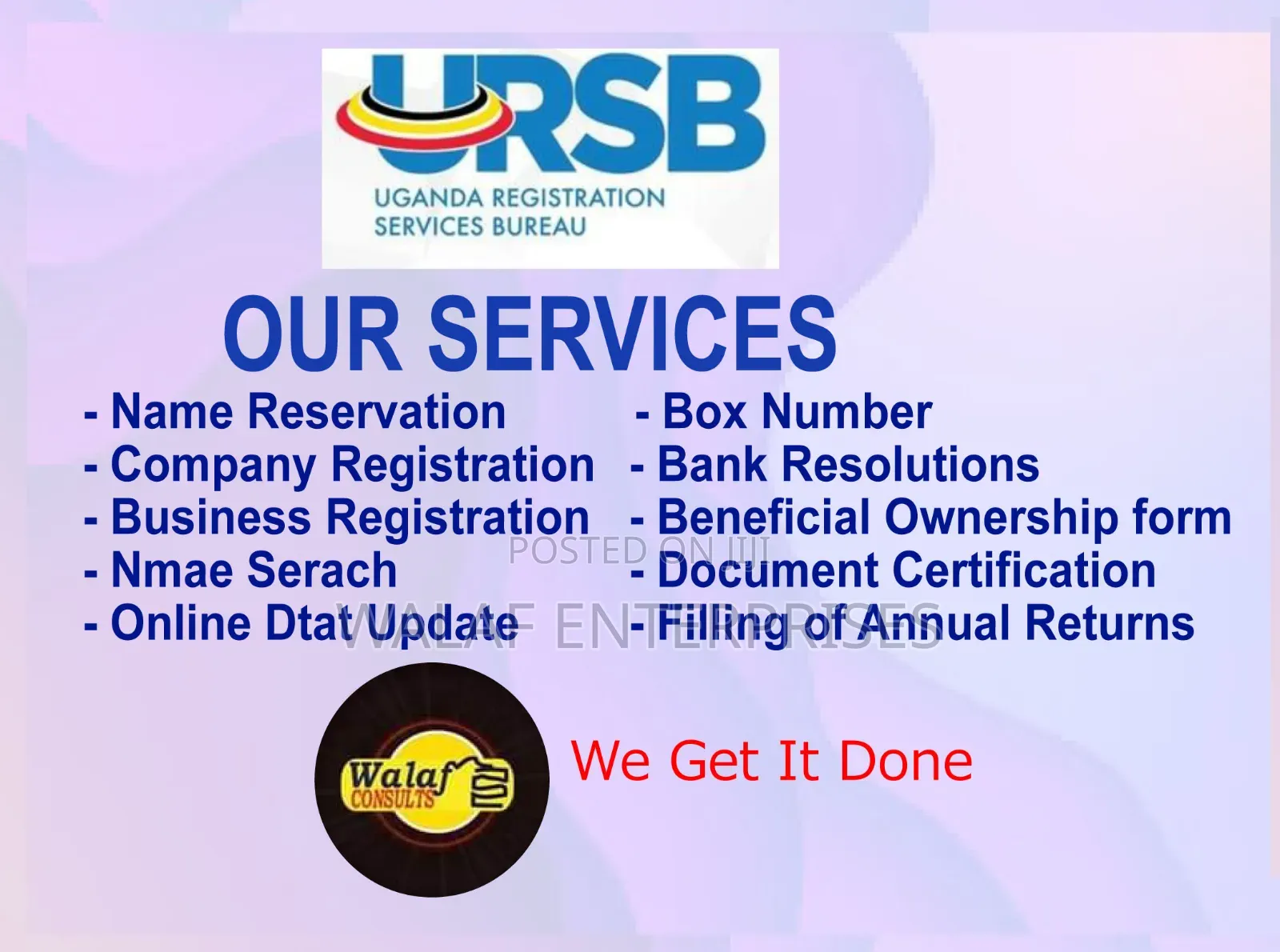 Company Business Registration Services