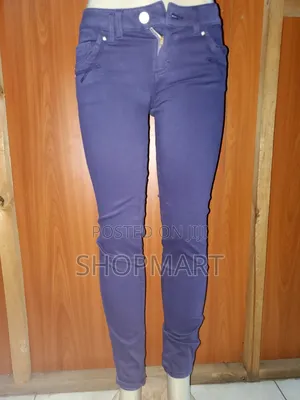 Skinny Purple Denim Jeans