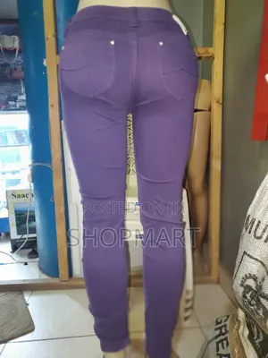 Skinny Purple Denim Jeans