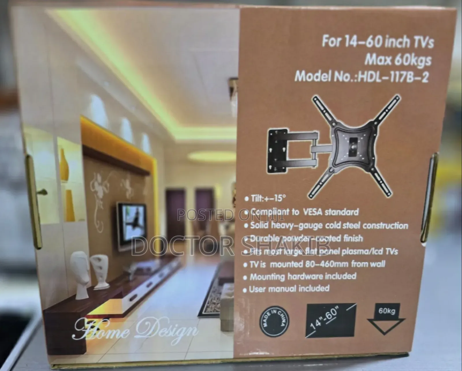 Brand New Strong Bed TV Wall Mounted Stand