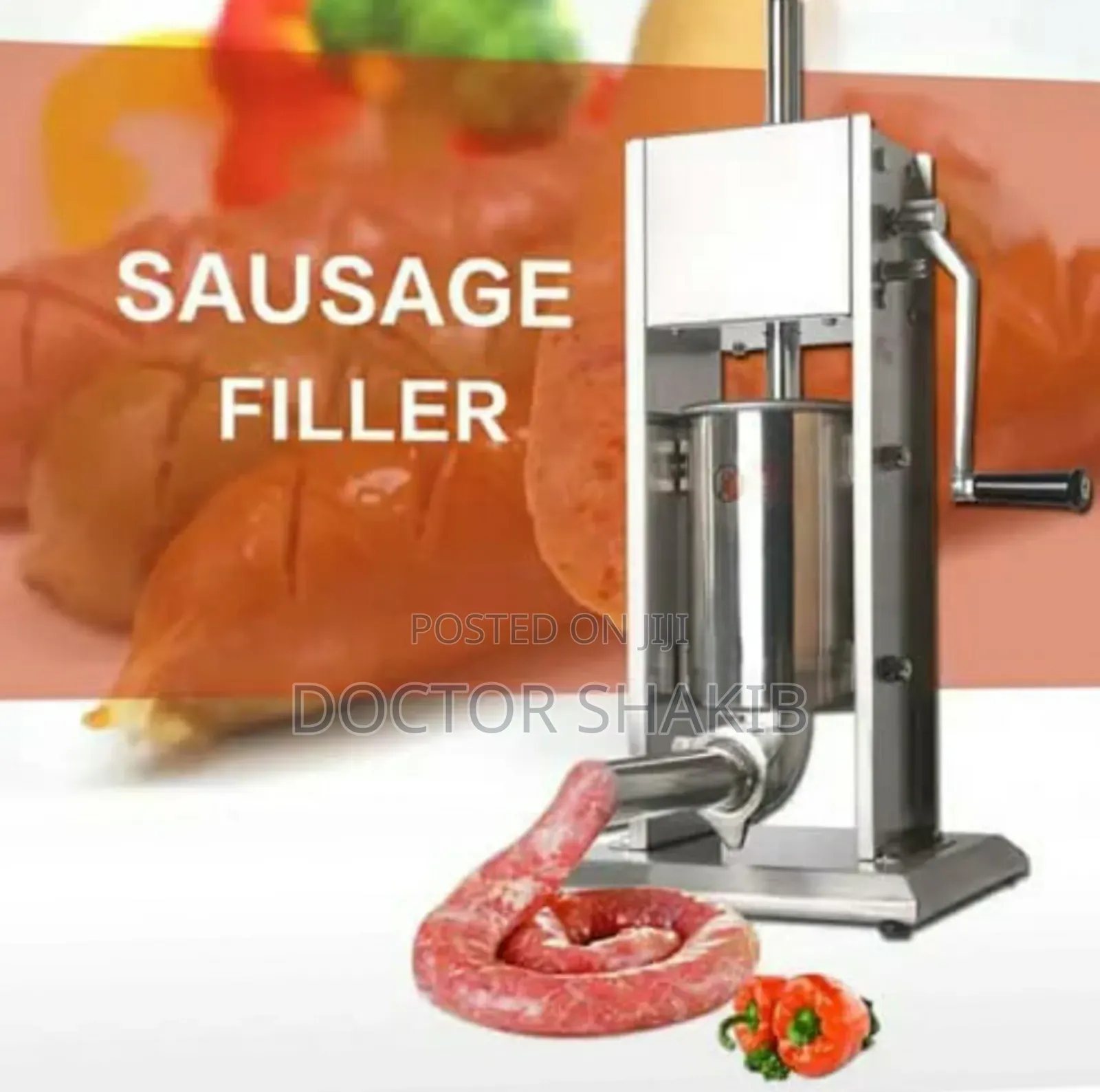 Brand New Manual Stainless Steel Sausage Filler