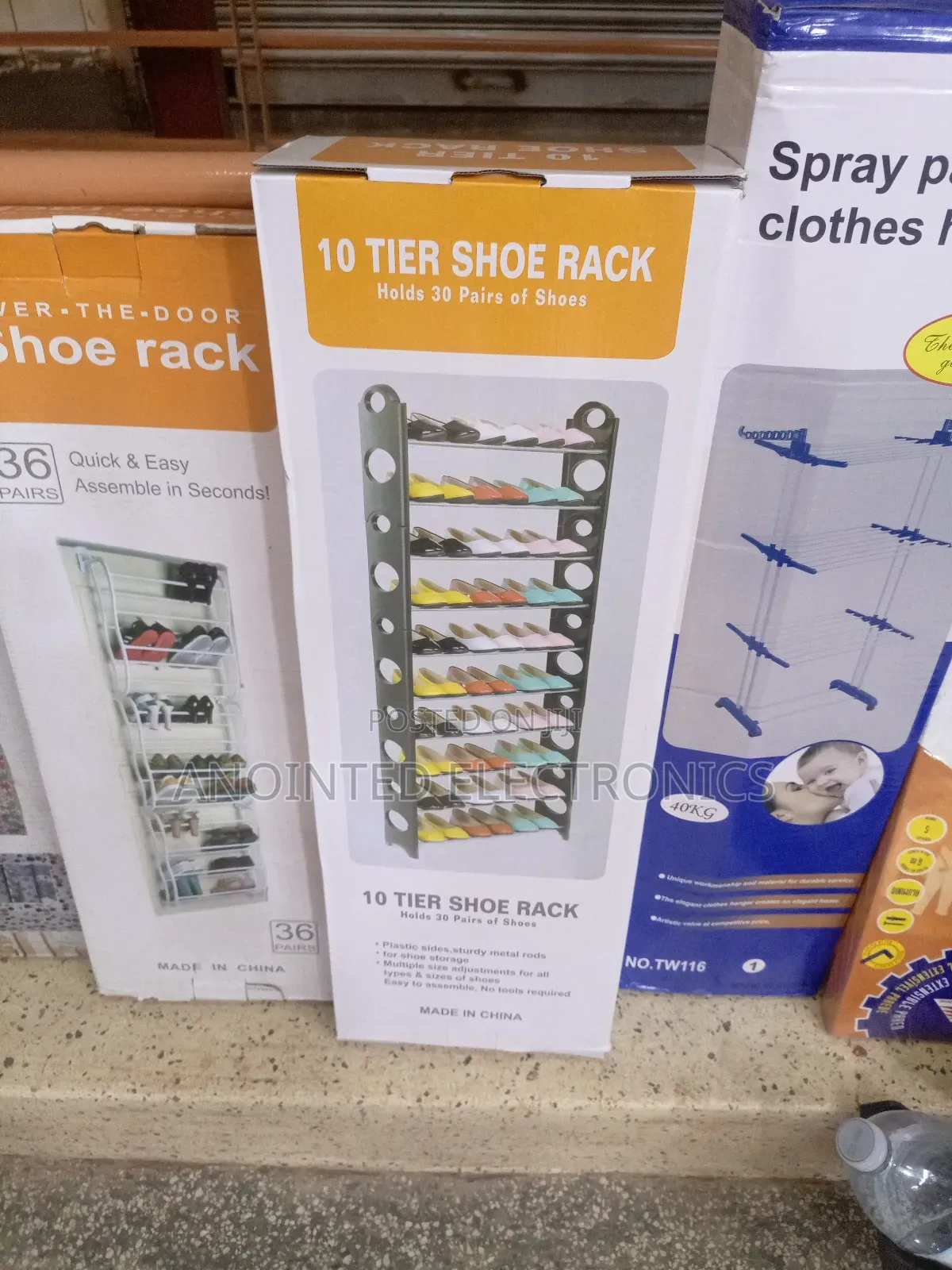 Shoe Racks 10 Steps