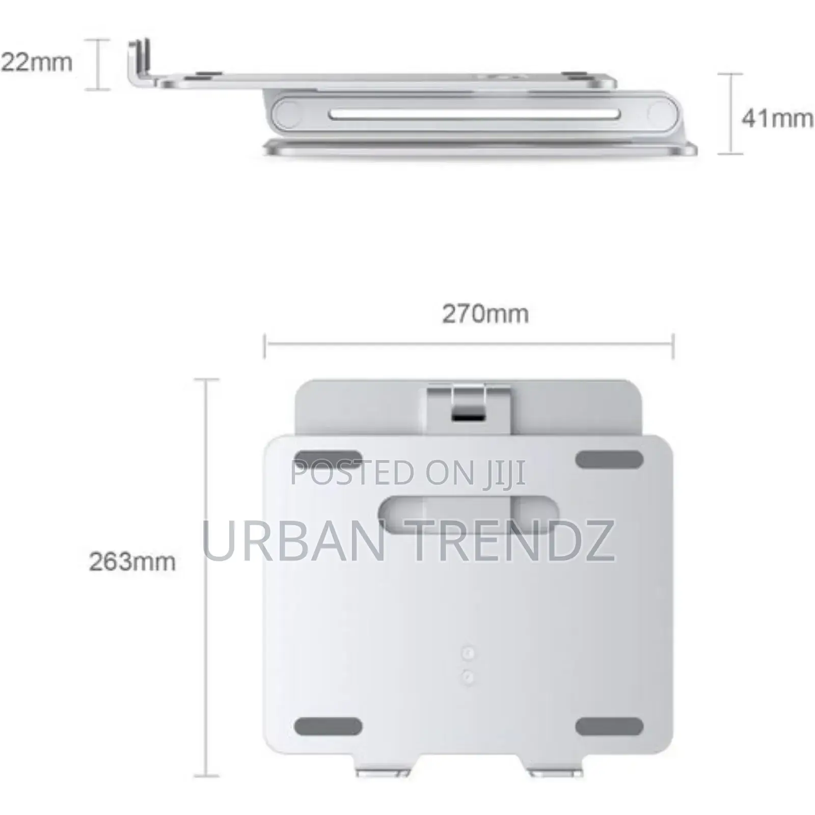 Upergo Aluminum Height Adjustable Laptop Stand.