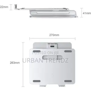 Upergo Aluminum Height Adjustable Laptop Stand.